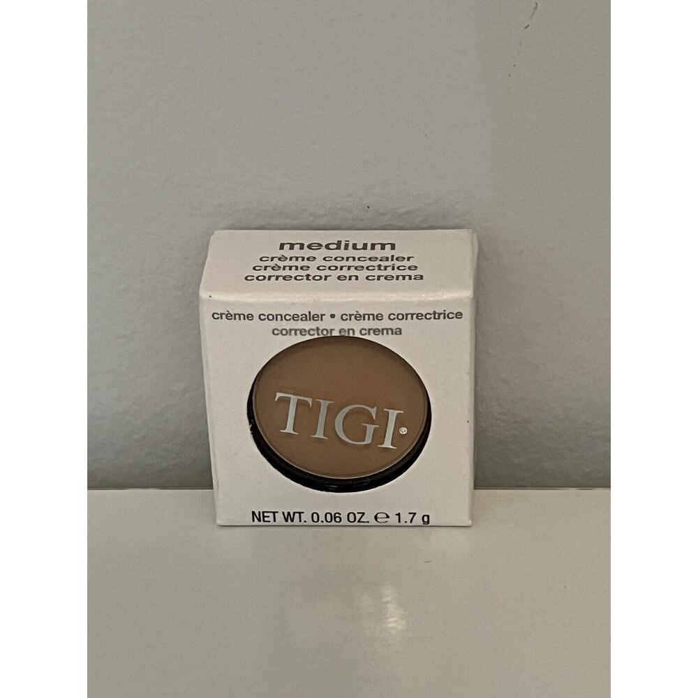 New TIGI Cosmetics Creme Concealer Medium Creme to Powder Finish 0.06 oz